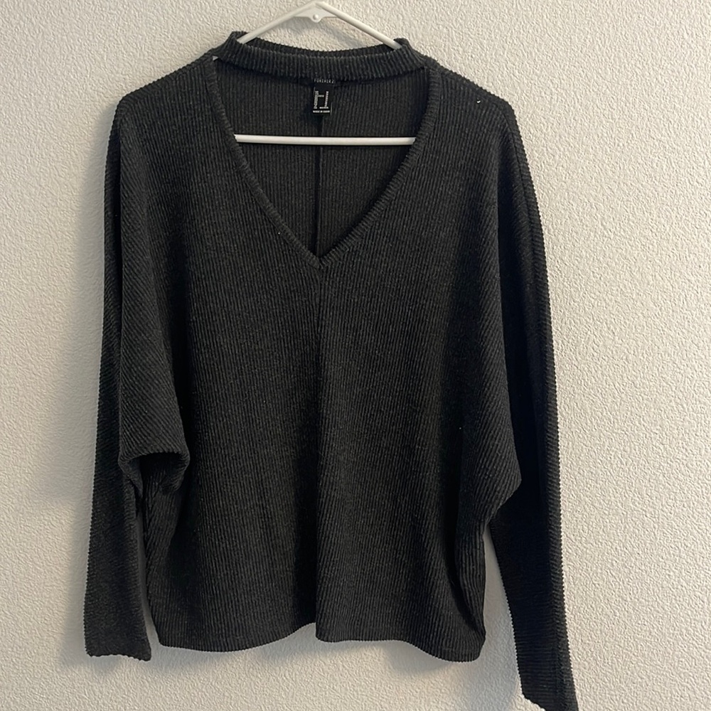 Forever21 Gray Sweater (M)